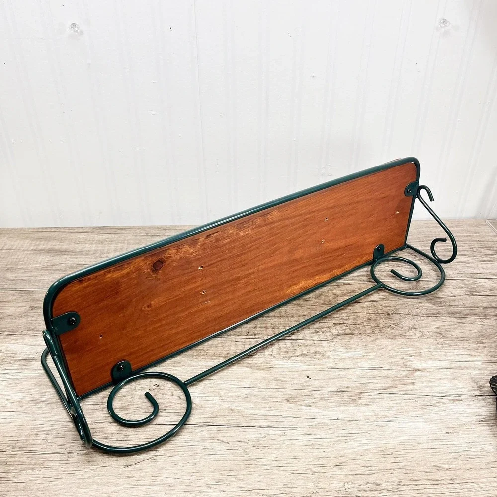 Vintage Apple Wall Shelf 19" | Country Apple Rustic Home Decor